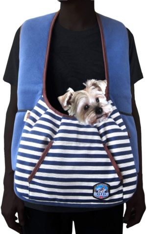 alfie pet amos pet front sling carrier color navy