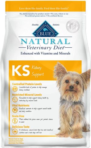blue buffalo natural veterinary diet kidney support for dogs 6lbs