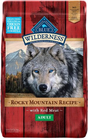 blue buffalo wilderness rocky mountain recipe high protein natural adult dry dog food