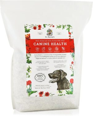 dr harveys canine health miracle dog food human grade dehydrated base mix for dogs with organic whole grains and vegetables