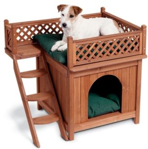 merry pet wood indoor dog house