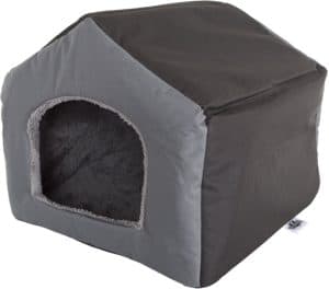 petmaker cozy cottage house shaped pet bed collection