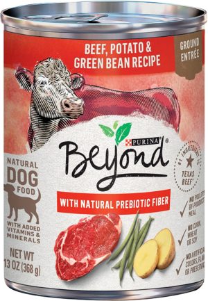 purina beyond grain free natural adult ground entree wet dog food