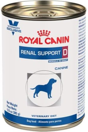 royal canin veterinary diet canine renal support d morsels in gravy canned dog food