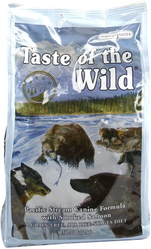 taste of the wild pacific stream canine smoked salmon 5 lb