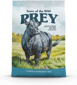 taste of the wild prey high protein limited ingredient premium dry dog food with antioxidants and probiotics for all life stages
