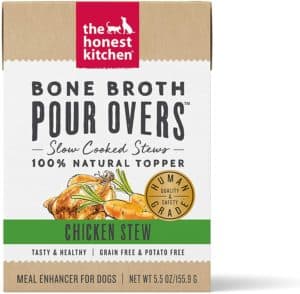 the honest kitchen bone broth dog food topper